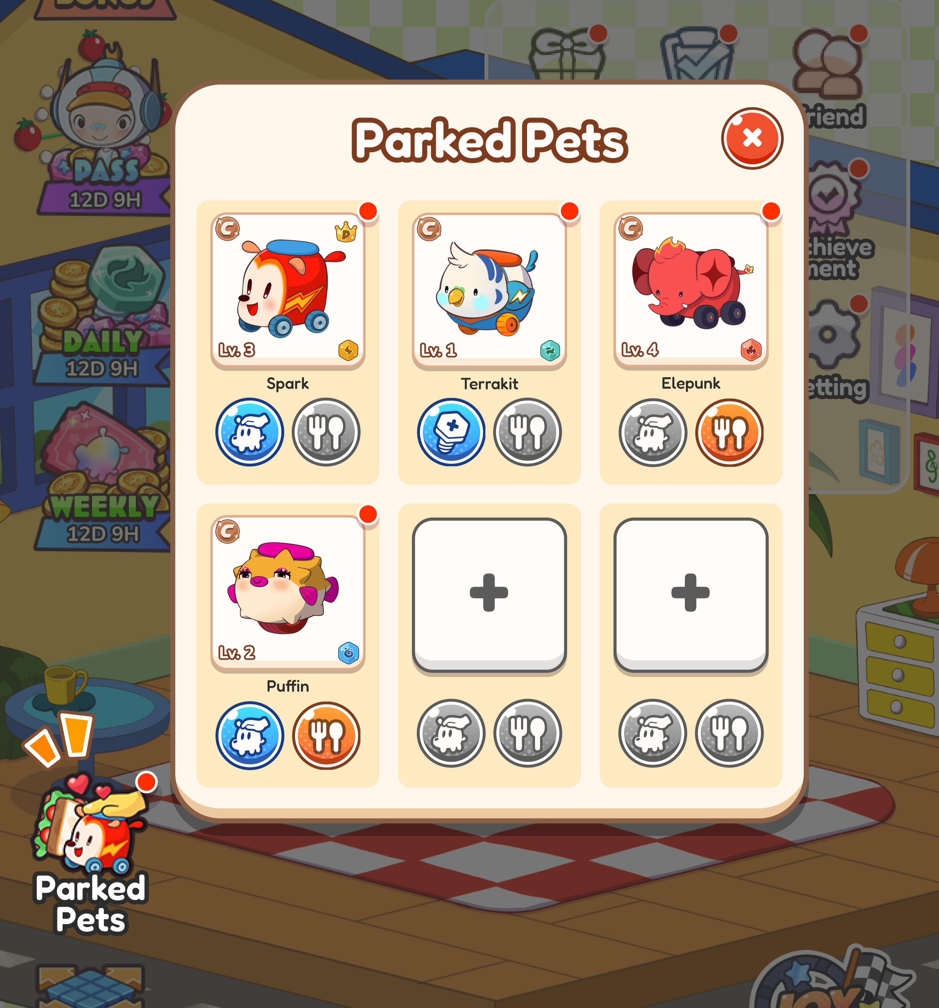 Parked Pets